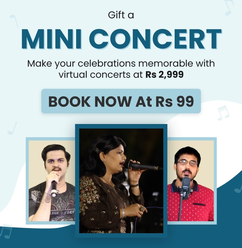 Make your celebrations memorable with Virtual concerts